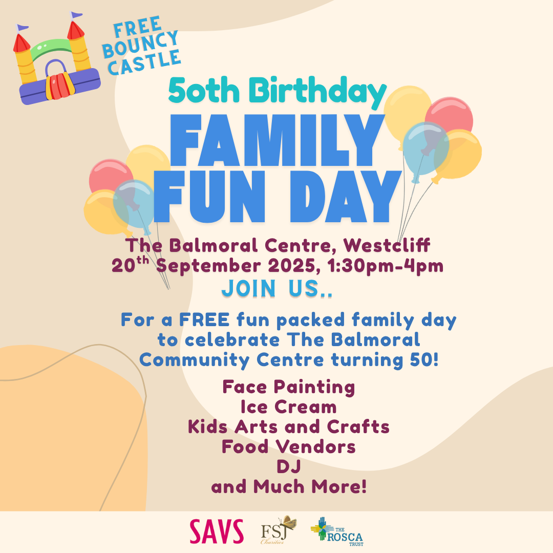 Balmoral Centre fun day flyer