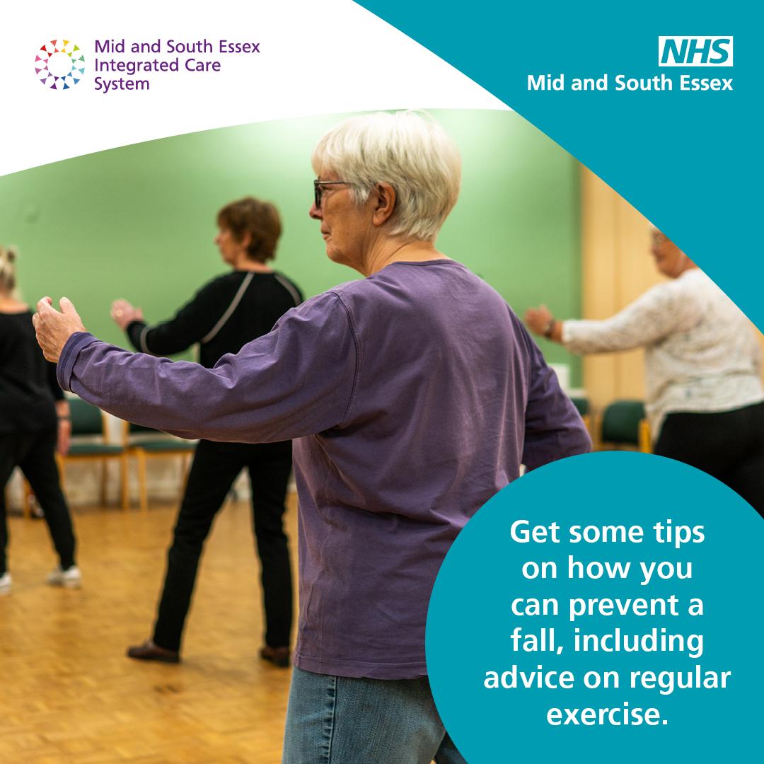 Older people doing exercises in a hall setting