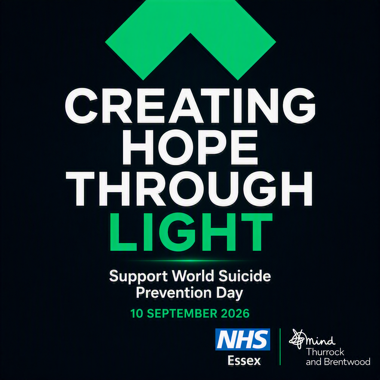 Logo: creating hope through light